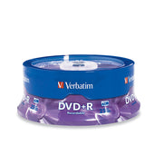 Verbatim AZO DVD+R 95033 4.7GB 16X Branded 25PK Spindle
