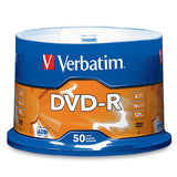 Verbatim AZO DVD-R 95101 4.7GB 16X Branded 50PK Spindle