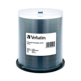 Verbatim CD-R 95253 700MB 52X White Thermal Printable 100PK Spindle