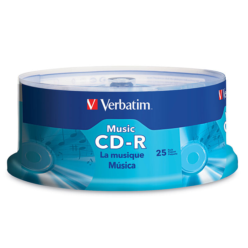 Verbatim Music CD-R 96155 700MB 40X Branded 25PK Spindle