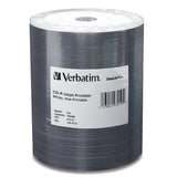 Verbatim CD-R 97018 700MB 52X White Thermal Printable 100PK