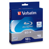 Verbatim BD-R 97238 25GB 16X Branded 10PK Spindle Box