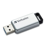 Verbatim, Store n Go Secure Pro USB Flash Drive 98665,32GB,USB 3.0,TAA,AES 256 Hardware Encryption