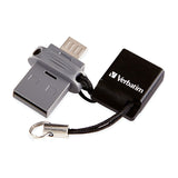 Verbatim Store 'n' Go Dual USB Flash Drive, 99139, 32GB, For OTG Devices