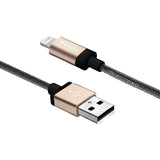Verbatim Sync and Charge Lightning Cable 11 in. Braided