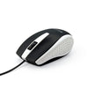 Verbatim Bravo Corded Notebook Optical Mouse 99740 White
